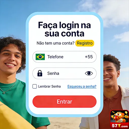57t.com - autenticar sua conta agora